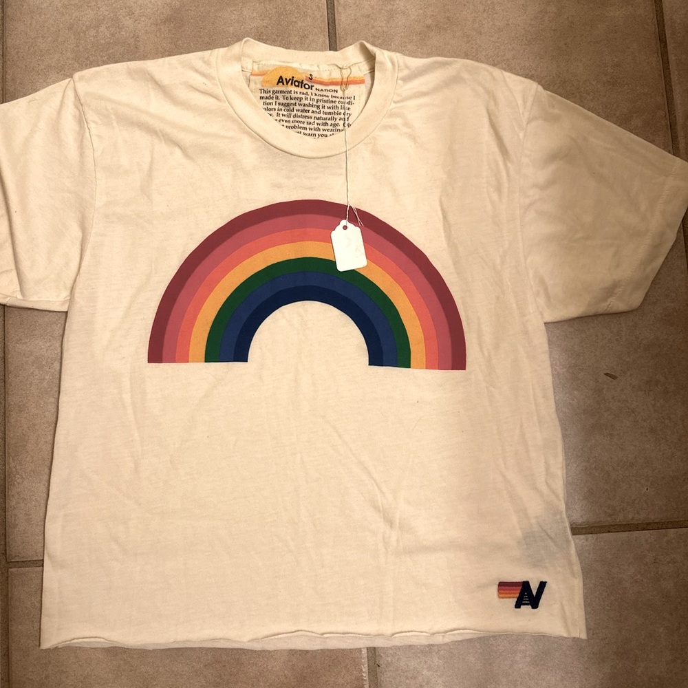 Aviator National "Limited Edition" Cropped Tee
